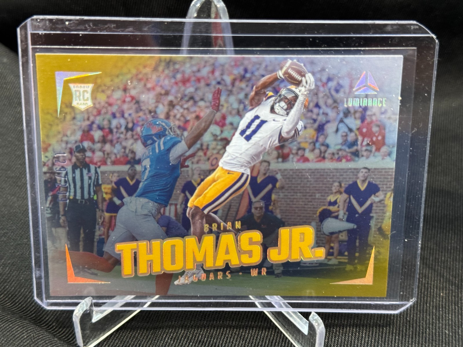 2024 Panini Luminance Brian Thomas Jr. Rookie Gold RC #129/299 #184 Jaguars
