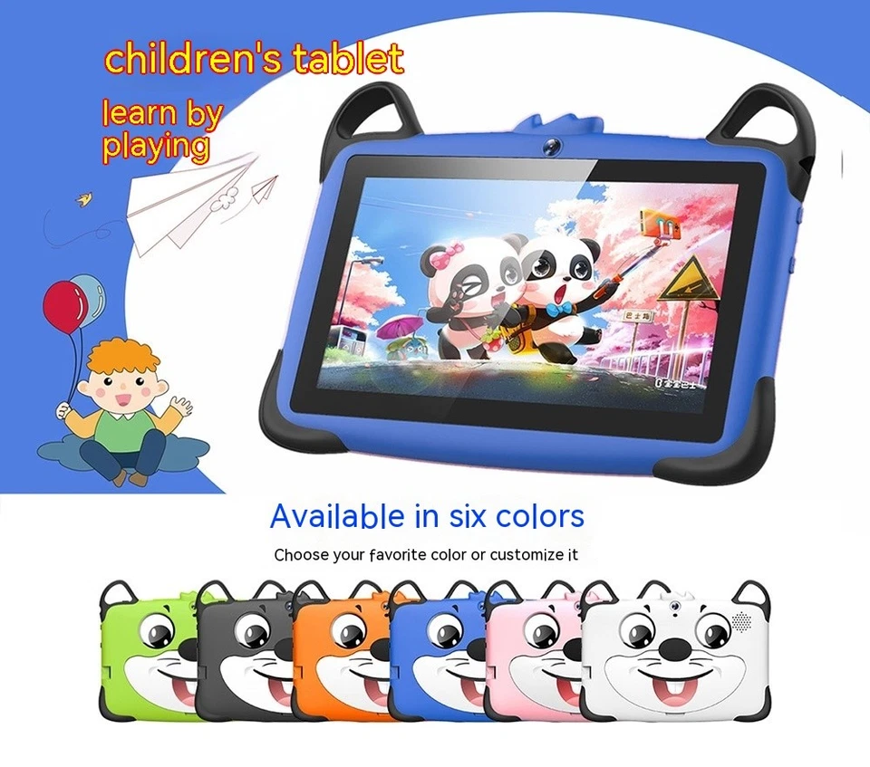 kids hd tablet ipad freetime childrens drawing learning multimedia parental - Imagen 4 de 4