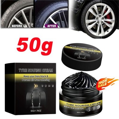 Powerful Wheel Cleaning Refurbish Wax Tyre Nourish Cream for Wheel Protection US