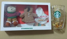🌸Starbucks Holiday 2025 Bearista Mini Set & Wall Glass🌸JAPAN