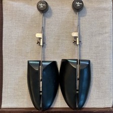 Vintage Fellman Ltd Adjustable Split Toe Shoe Trees Mid Century Men  s Pair