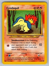 Cyndaquil 61/105 Common Neo Destiny Pokemon Moderately Played on eBay