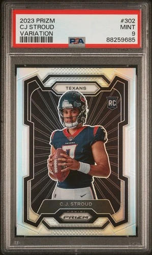 2023 Prizm CJ Stroud Variation PSA 9