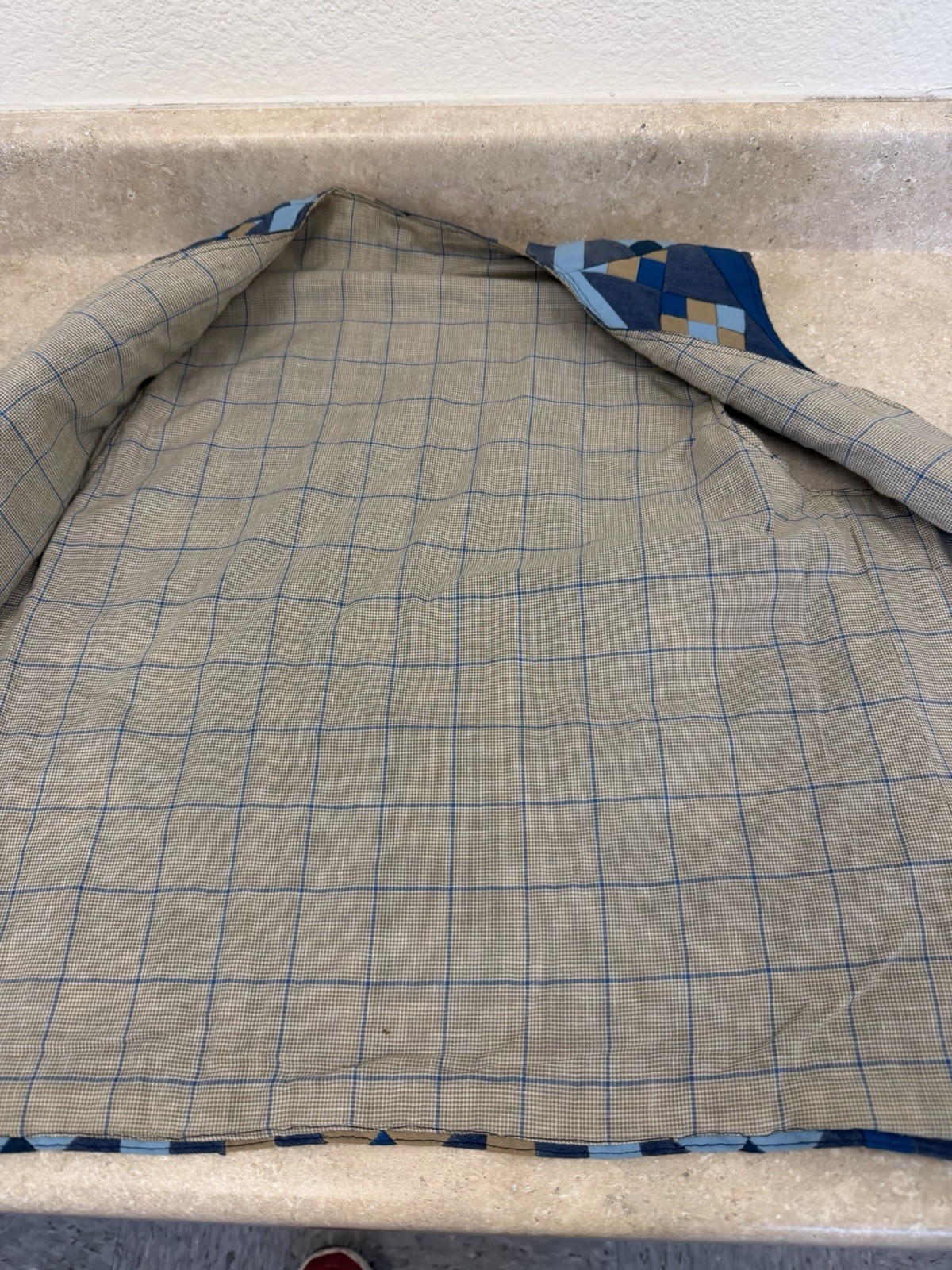 Patchwork Vest Handmade Vintage - image 7