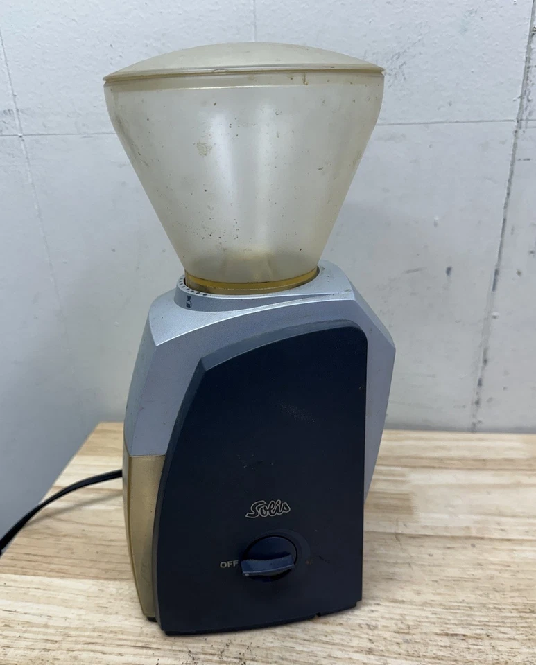 Solis Maestro Baratza Conical Burr Coffee Grinder - With Lid - Image 2 of 4