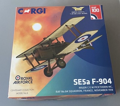 Corgi SE5a F-904 Major Pickthorn MC RAF No.84 Squadron 1/48 Modellflugzeug 125 1000