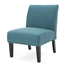 Christopher Knight Home Kassi Fabric Accent Chair, Dark Teal 29. 50”D x 22. 5...