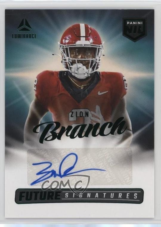 2025 Panini Luminance Future Signatures NIL Green Zion Branch #NIL-ZIB Auto