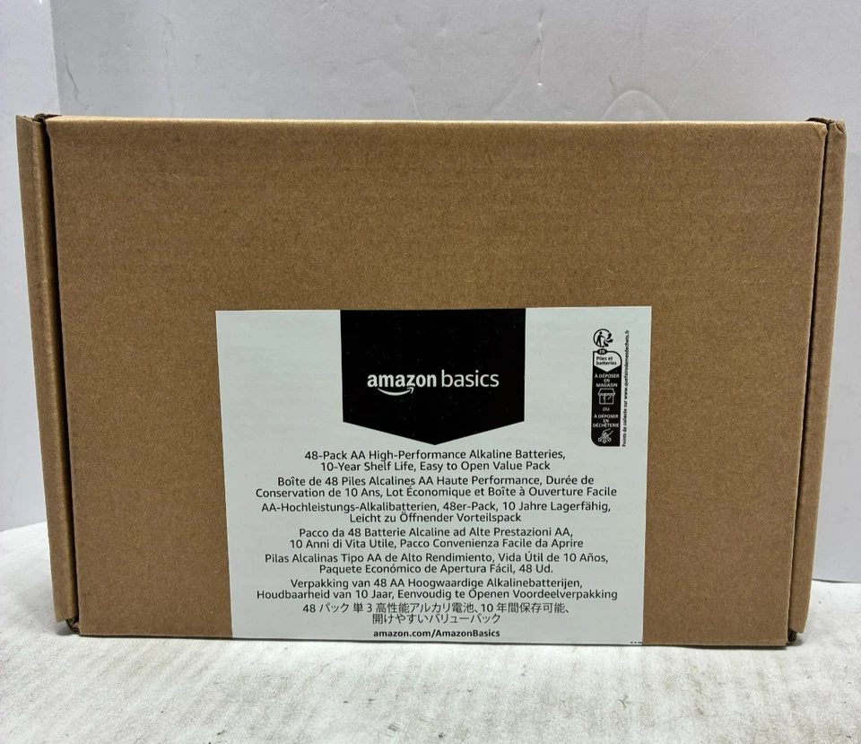 Amazon Basics 48 Pack AA High Performance Alkaline Batteries - Image 2 of 4