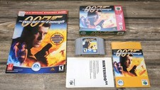 The World Is Not Enough Nintendo 64 Complete in Box N64 CIB with Strategy Guide