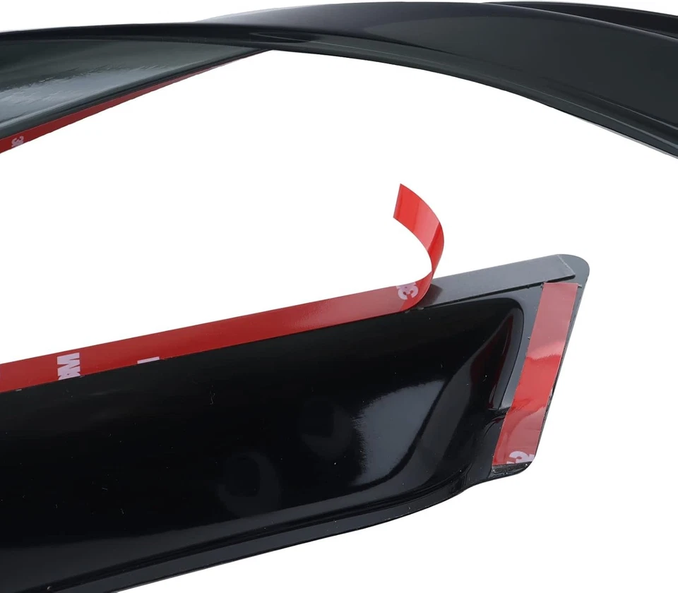 4-Piece Acrylic Window Visors for 2007-2018 Jeep Patriot - Easy Tape-On Install Foto 4 de 4