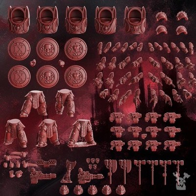Crimson Wings Destroyers Squad of 5 (build-kit) - DakkaDakka Ranged