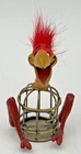 CAGE BIRD 3" FIGURE ALICE IN WONDERLAND TULGAY WOOD-VERY GOOD ADVICE UNMARKED