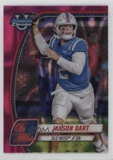 2024 Bowman U Chrome Pink Lava Refractor Jaxson Dart #6