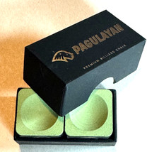 PAGULAYAN 2 PC GIFT BOX GREEN CHALK HIGH QTY. WONT FLAKE ON TABLE NEW SHIPS FREE