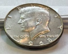 1968-D Kennedy Half Dollar 40% Silver - AU About Uncirculated.