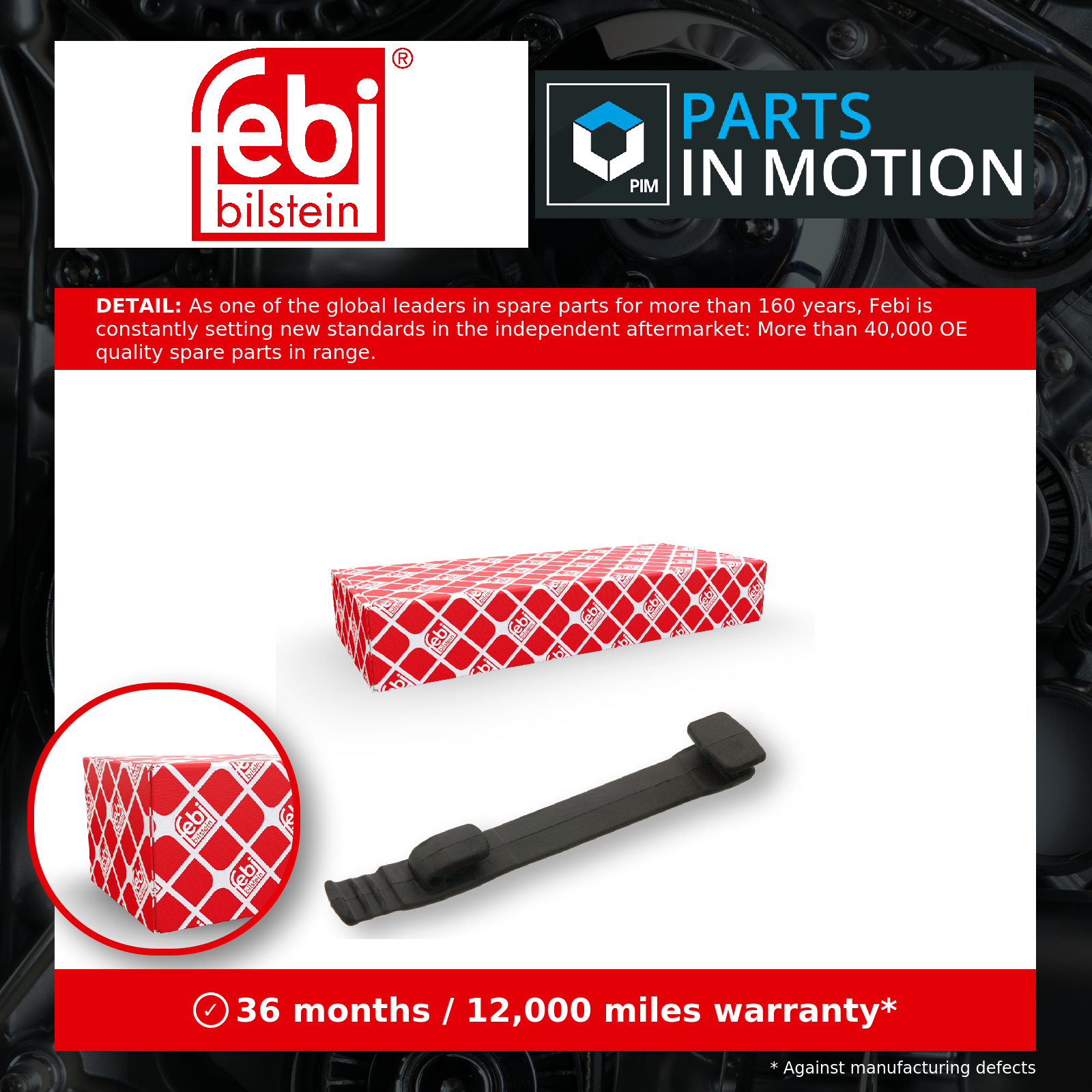 Tightening Clip 40122 Febi 1340450 Genuine Top Quality Guaranteed New