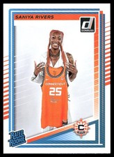 2025 Donruss WNBA #92 Saniya Rivers