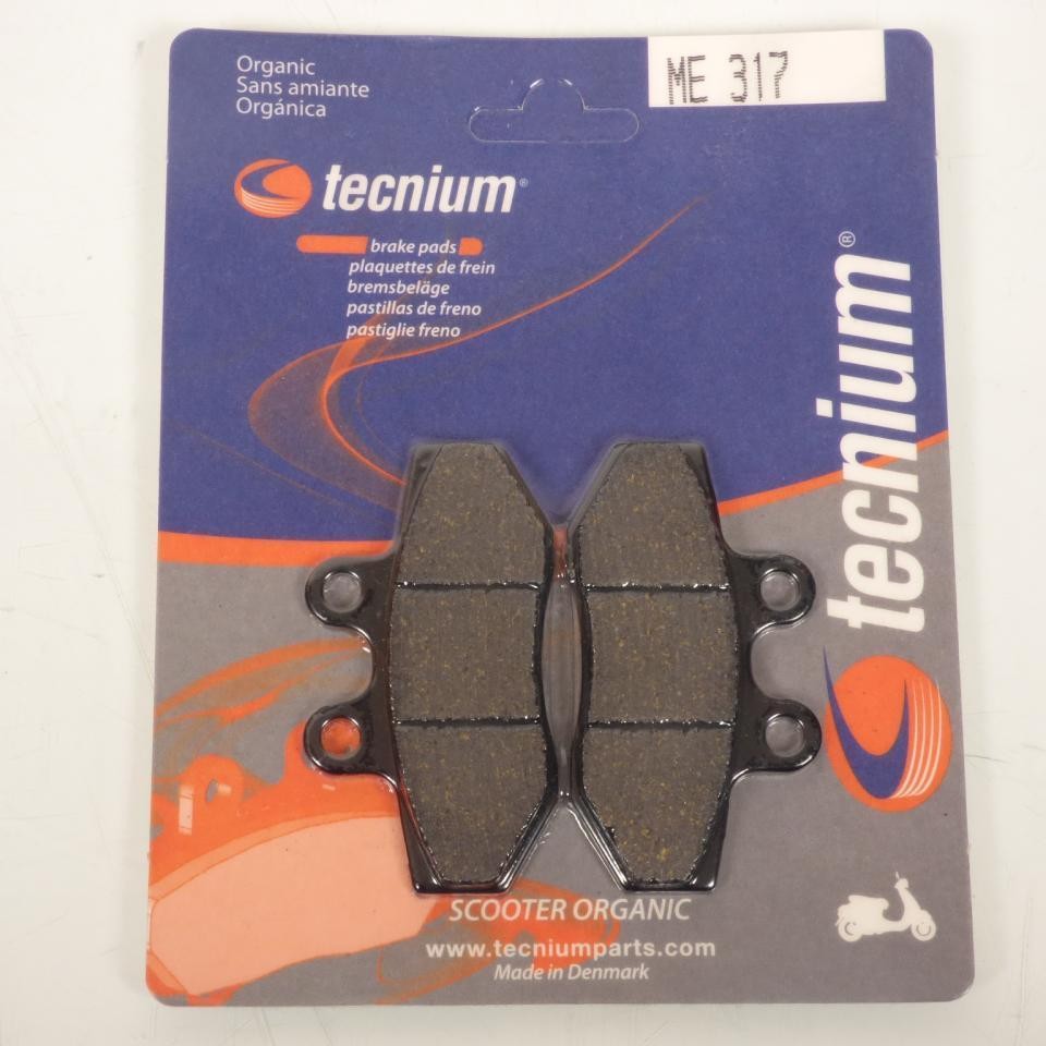 Plaquette de frein Tecnium avant pour réparer le freinage usé de Derbi 50 Senda
