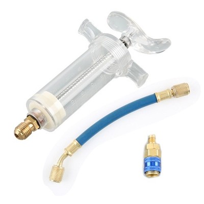 Probenehmer mit Low Side Schnellwechsler Adapter 1/4 SAE X4T7 Neu Hochwertig Nü