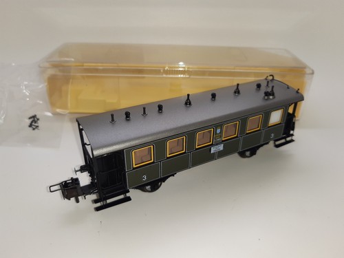 Trix Express H0 33330 Pfälz. Personenwagen 3. Klasse, Pfalz-Bahn, OVP | Condition: Gebraucht