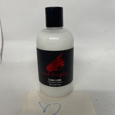 Bad Dragon WHITE Cum Lube 8oz/250ml lubricant discreet authentic