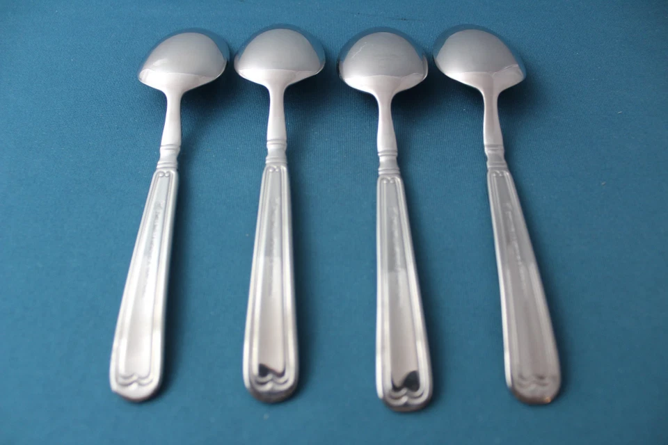 4 Teaspoons JA Henckels VINTAGE 1876 China 18/10 Stainless 6 1/2" - Image 4 of 4