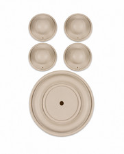 Wilden 08-9824-58-209 Wet End Kit 2 Advanced Fit Bolted Metal Santoprene