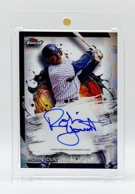 2024 Topps Finest - Finest Autographs Robin Yount #FA-RY (AU) for 