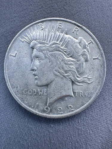 New Listing3 - 1922 Peace Dollar $1 Silver Coin Circulated 0.9 Fineness US Business Strike