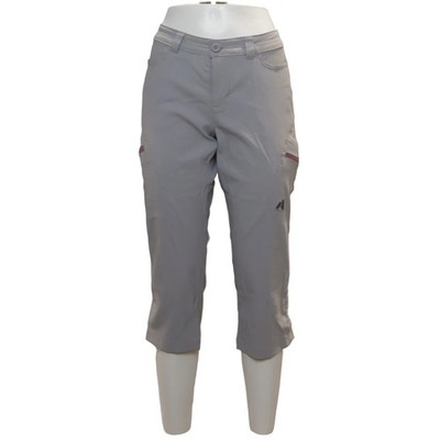 Eddie Bauer, Dreiviertelhose, Größe: 34, Grau, Elasthan/Polyamid, Einfarbig #fUW