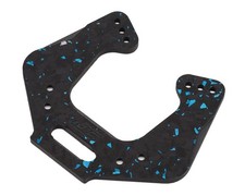 JConcepts RC10 '89 Masami Stealth Forged Carbon Front Shock Tower (Blue) (Short)