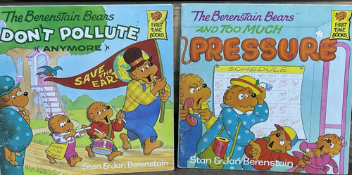 Lot of 25 Vintage Berenstain Bears First Time Books Paperback - Picture 5 of 14