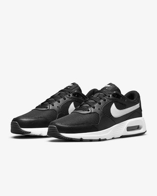 NWOB Nike Air Max SC Black White Comfort Low Top Running Shoes CW4555-002 Sz 9