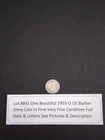 Lot #841 One Beautiful 1903-O Barber Dime F-VF Full Date & Letters See Pictures