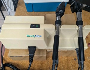Welch Allyn 767 Otoscope with 2 Working Heads. You Will Receive Unit Pictured 