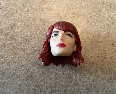 Marvel Legends 6'' Black Widow Short Hair Head Motorcycle Ultimate Riders