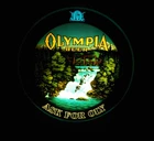 Vintage Olympia Beer Barrel Keg Waterfall Motion Light Up Sign.Ask For Oly.NR!