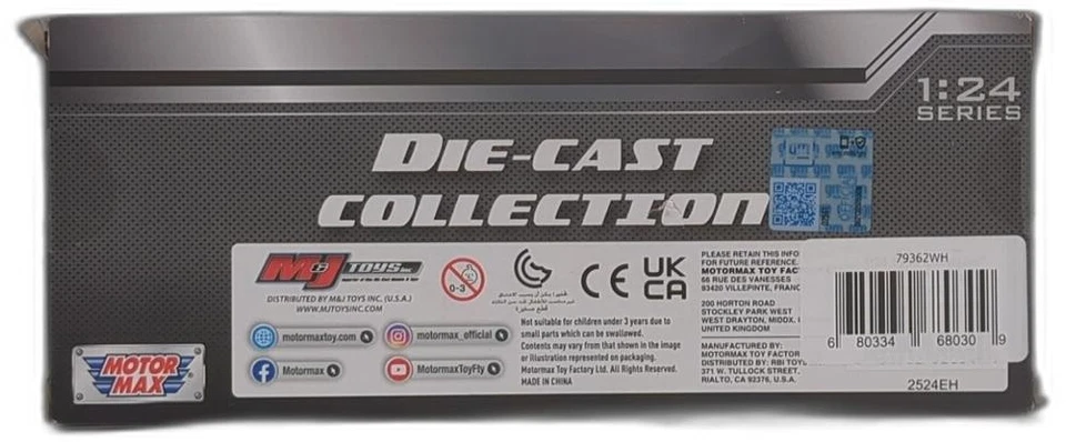 Camioneta pickup Motor Max 2019 GMC Sierra 1500 Denali doble cabina, blanca 79362wh Foto 2 de 4