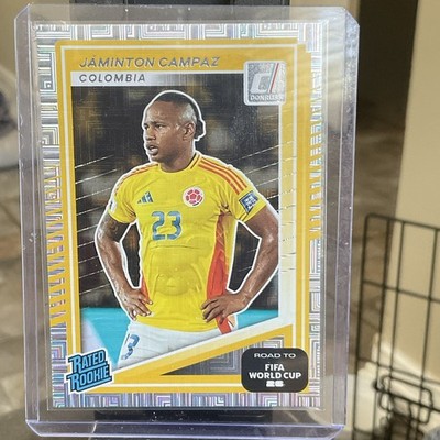 2025 Panini Donruss Road to FIFA World Cup Rated Rookie Maze Jaminton Campaz 3d8
