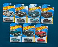 Hot Wheels -- Audi --- 7 Car Lot - 90 Quattro Rs2 87 Quattro