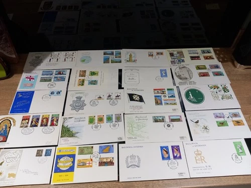 Guernsey First Day Covers (25) 1968-1984