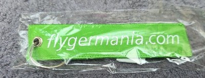Schlüsselanhänger Germania Fluggesellschaft  Flygermania Remove Before Flight 