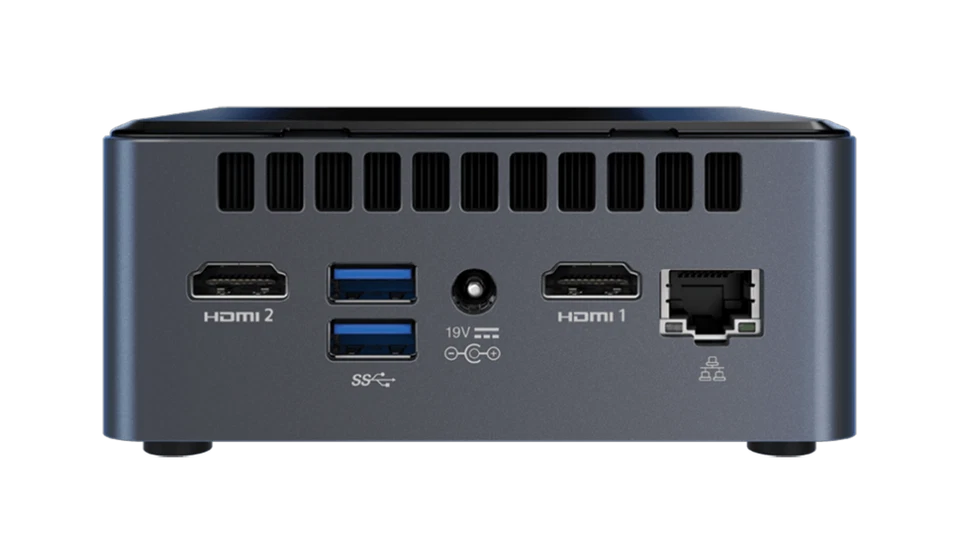 Intel NUC NUC8I3CYSN Intel Core i3-8121U 2.2 GHz 4GB 128GB SSD Windows 11 Home - Image 3 of 4