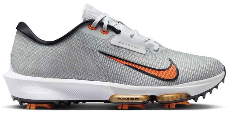 Nike Air Zoom Infinity Tour 2 Golf Pure Platinum Safety Orange for