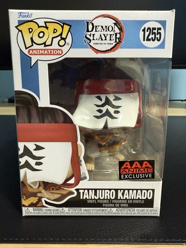 Lot 3 Funko Pop Demon Slayer Tanjuro Tanjiro Muzan AAA Exclusive #1255 #867 #871 - Picture 2 of 10