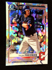 2021 Bowman Chrome ATOMIC REFRACTOR Tyler Freeman item 1