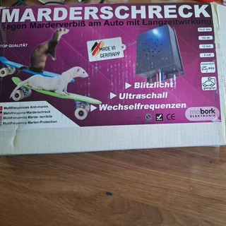 Marderschreck EM2010 Ultraschall Blitzlicht Neuheit ! / Citroen