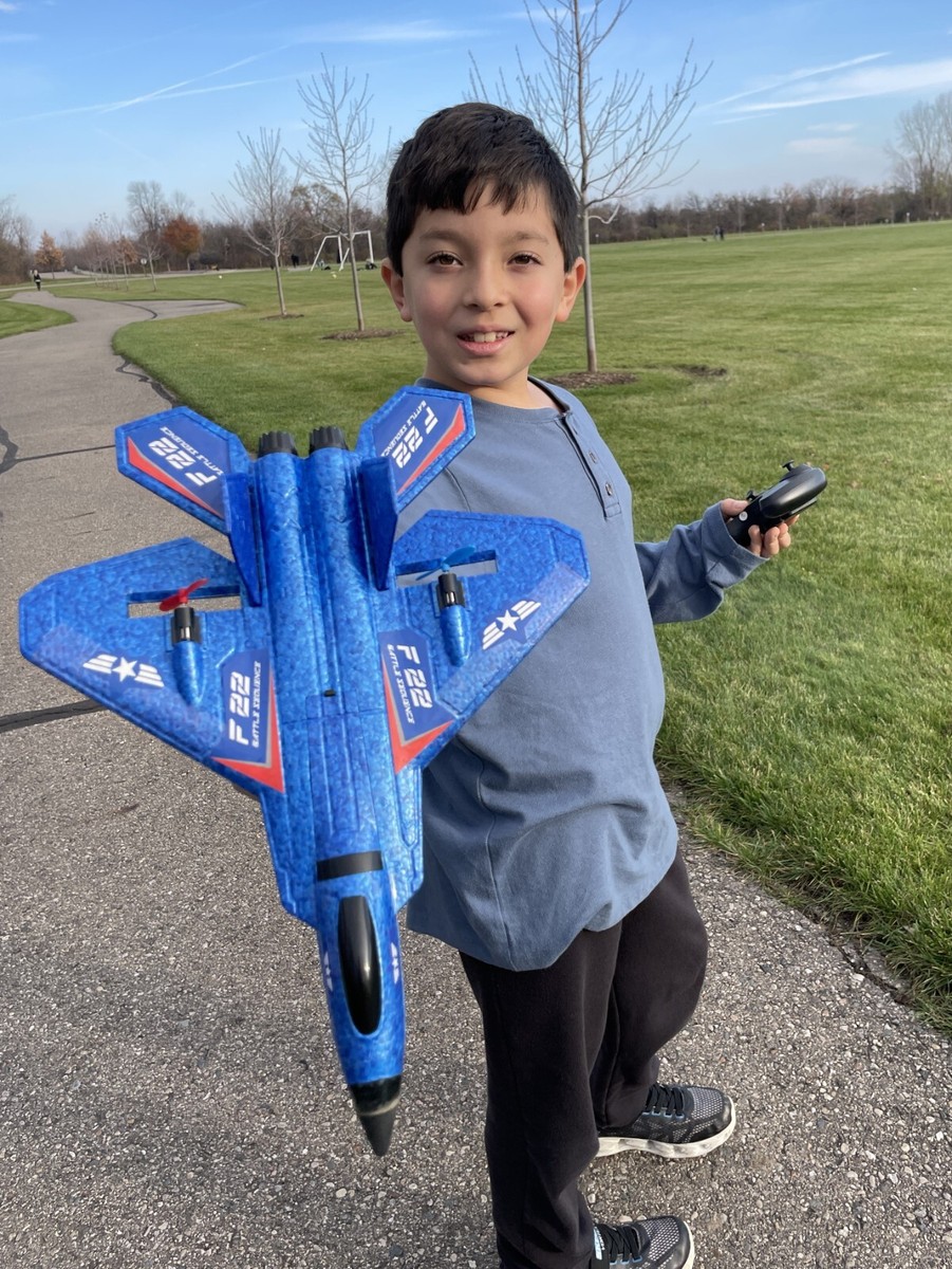 F-22 Raptor Foam RC Plane – Ready-to-Fly, Kid-Tested, Adventure-Ready