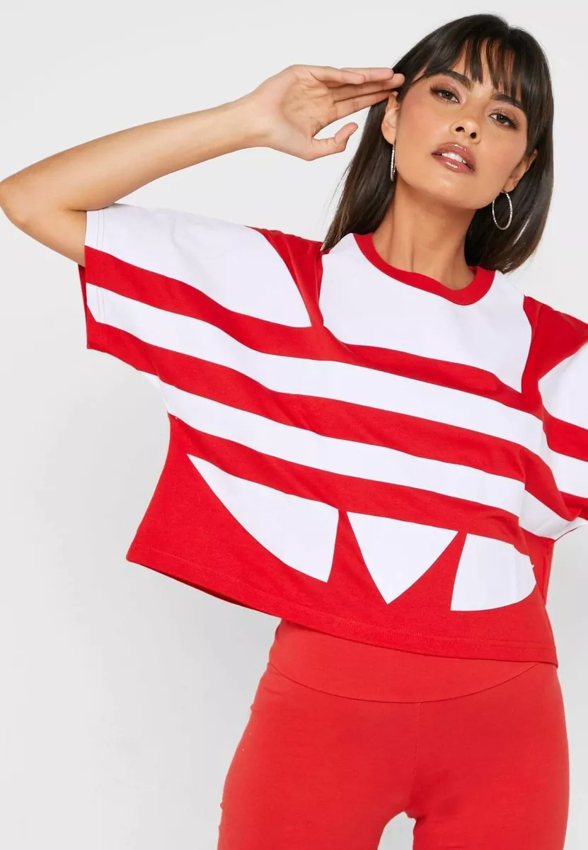 Adicolor big sales trefoil tee